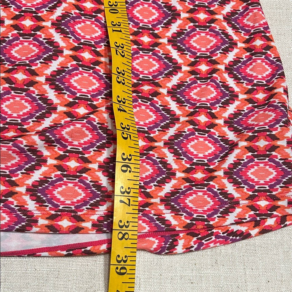 Prana Dress Women’s XL Pink Quin Geometric Mini Stretch Outdoor - Picture 8 of 15